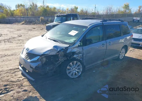 2012 Toyota Sienna Le 7 Passenger from USA, damaged, VIN 5TDJK3DC9CS047274